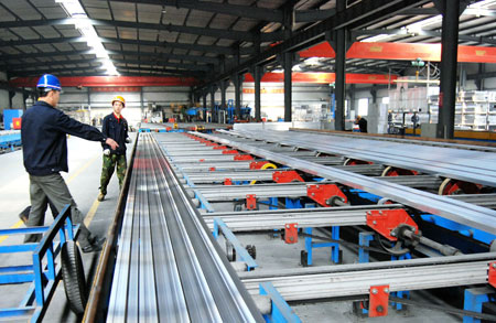 鋁型材粉末涂料用固化劑的生產(chǎn)應用 鋁型材粉末涂料用固化劑的生產(chǎn)應用